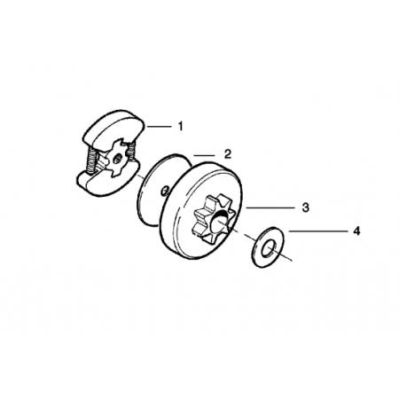 Ведуча зірочка Husqvarna 5300470-61