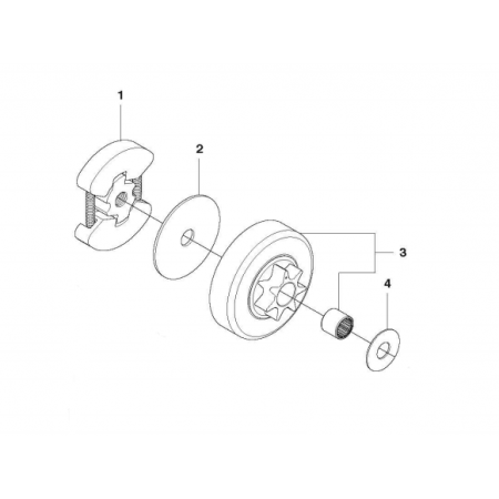 Ведуча зірочка Husqvarna 5300481-32