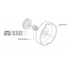 Ведуча зірочка Husqvarna 5371379-02