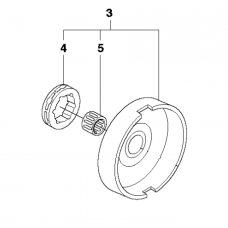 Ведуча зірочка Husqvarna 5869806-02